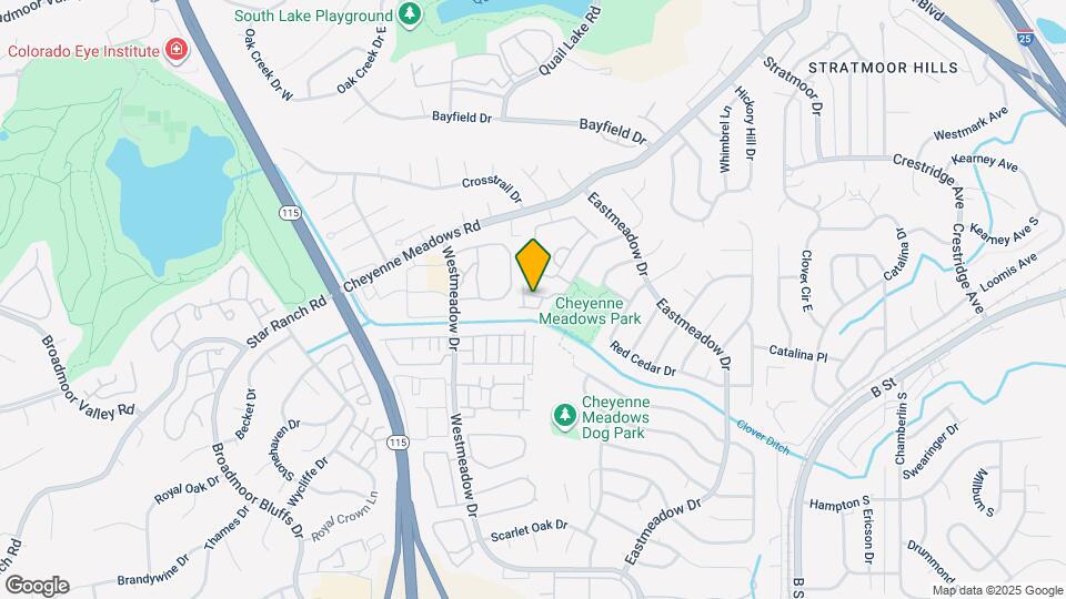 1025 Cheyenne Villas Point Map and Location Details