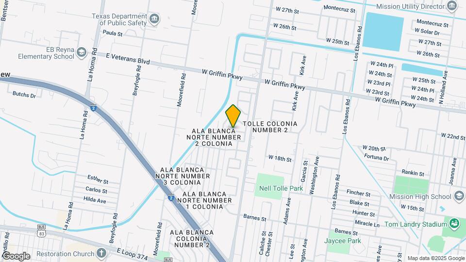 27 Tulipan Ave Map and Location Details
