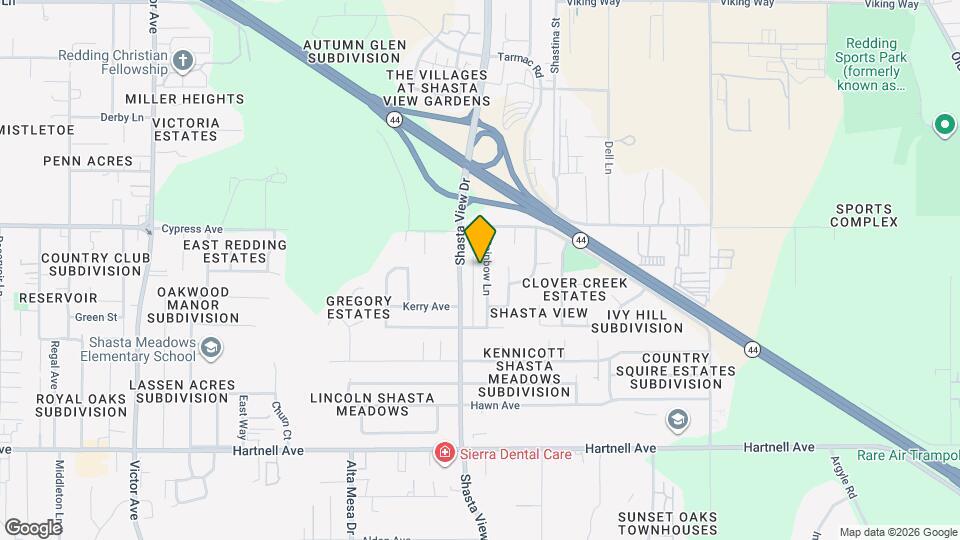 2582 Rainbow Ln Map and Location Details