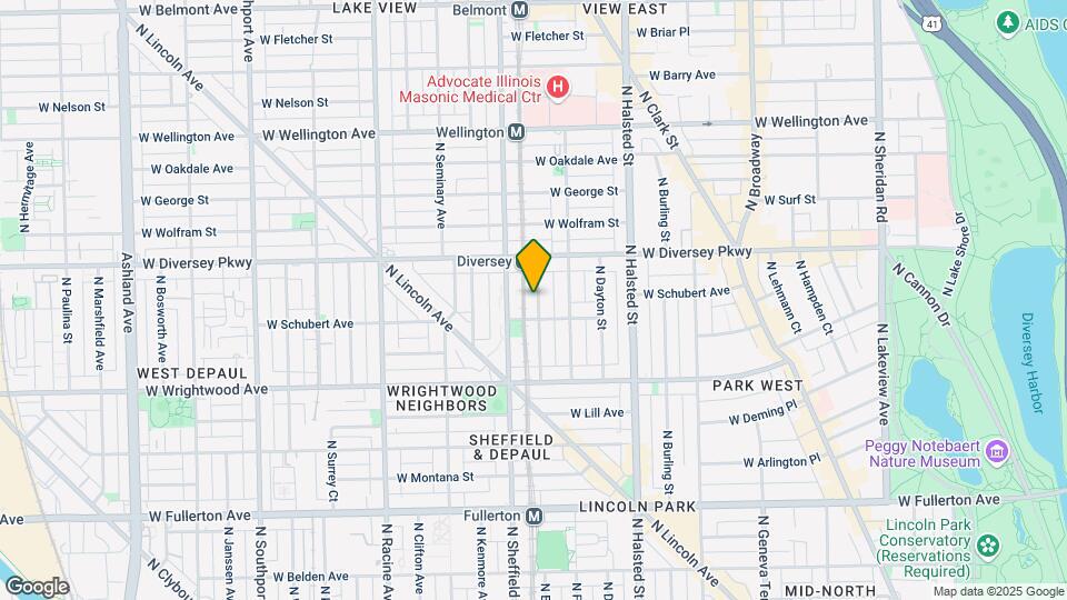 2718 N Wilton Ave Map and Location Details