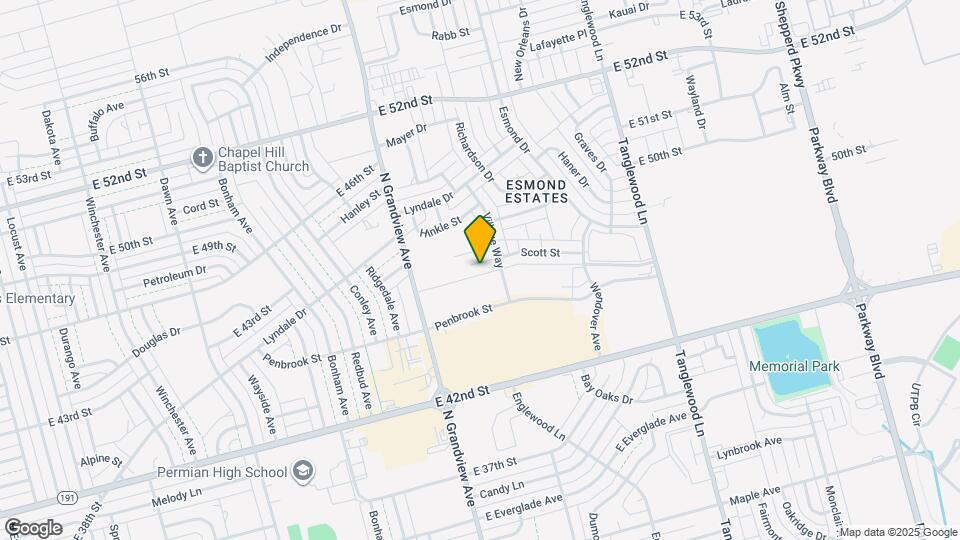 3858 Scott St Map and Location Details