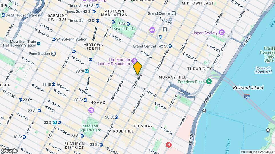 20 Park Ave Map and Location Details