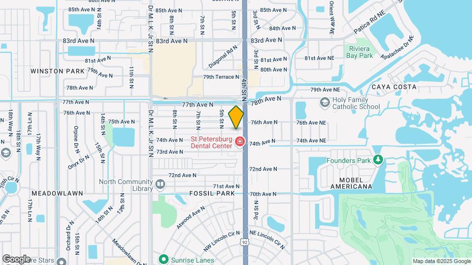424 75th Ave N Mapa y Detalles de la Ubicación