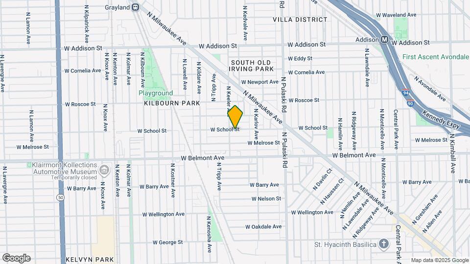 4151 W School St Map and Location Details