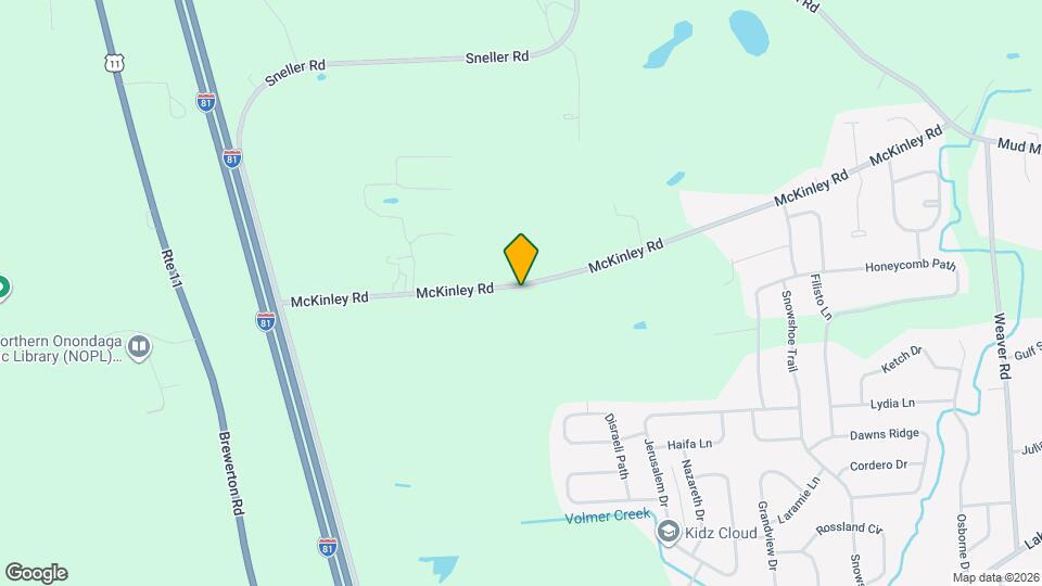 5894 McKinley Rd Map and Location Details