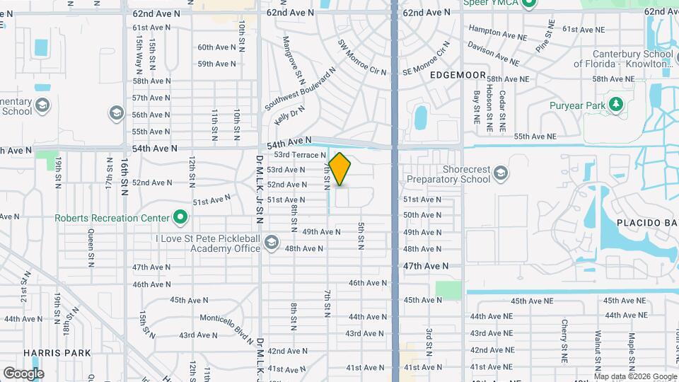 5185 6th Way N Map and Location Details