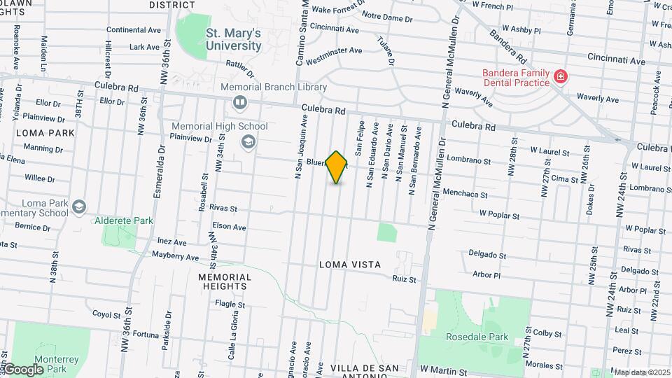 541 N San Gabriel Ave Map and Location Details