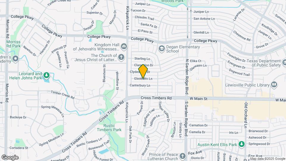 1746 Glencairn Ln Mapa y Detalles de la Ubicación