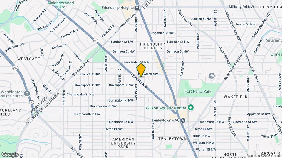 4317 River Rd NW, Unit apt 1 Map and Location Details