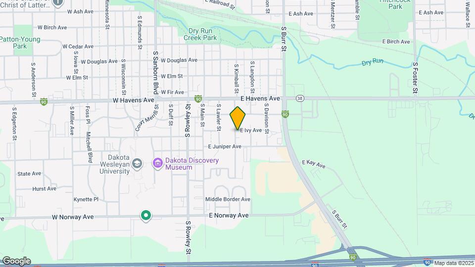 1020 S Kimball St Map and Location Details