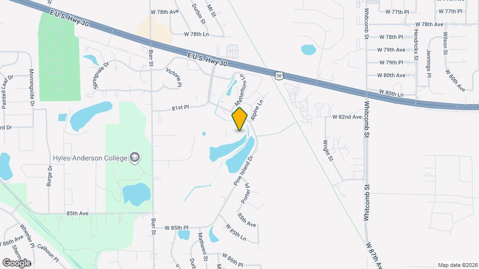 4975 W 82nd Ct Map and Location Details