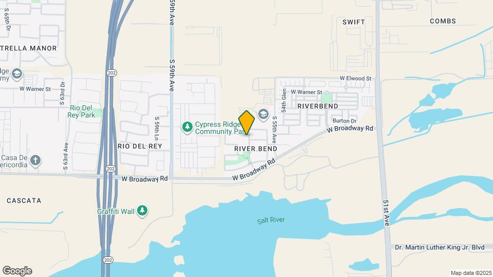 4012 S 56th Ave Mapa y Detalles de la Ubicación