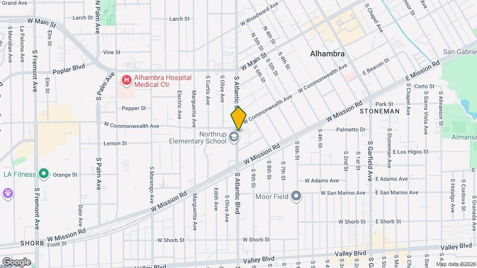 312-F S Atlantic Blvd Map and Location Details