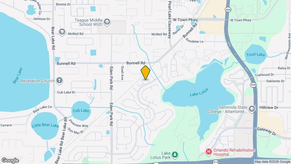 1137 Maple Creek Ct Map and Location Details