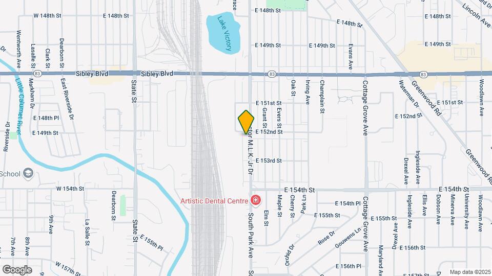 15206 S Chicago Rd Map and Location Details