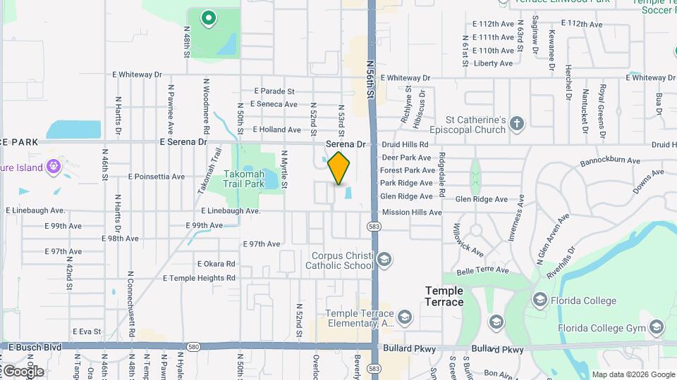 10035 N 53rd St Mapa y Detalles de la Ubicación