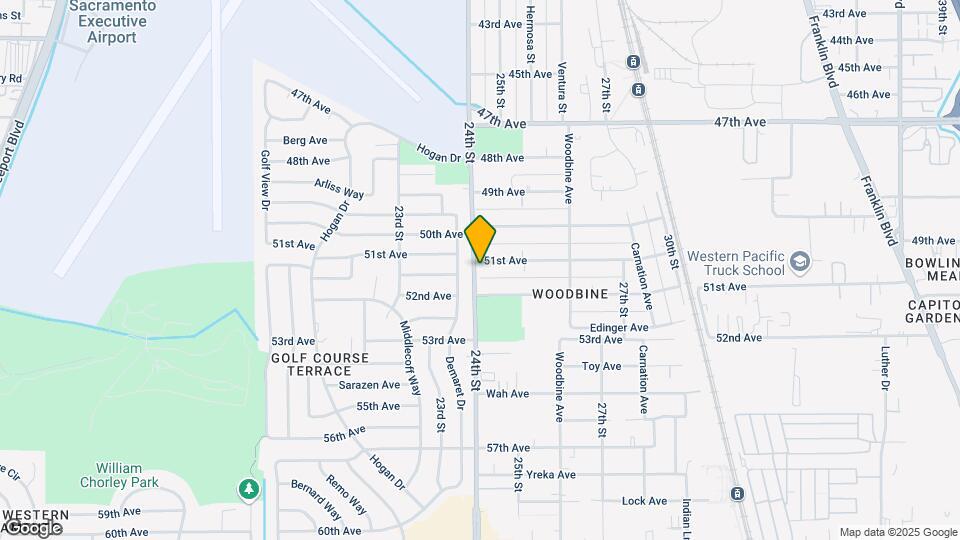 6637 24th St Map and Location Details