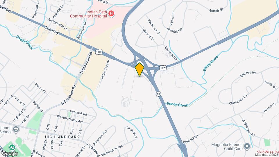 1900 American Way Mapa y Detalles de la Ubicación