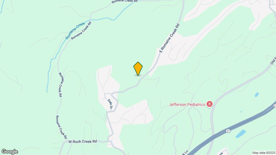 3303 E Romaine Creek Rd Mapa y Detalles de la Ubicación