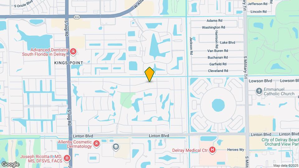 591 Normandy Ln Mapa y Detalles de la Ubicación