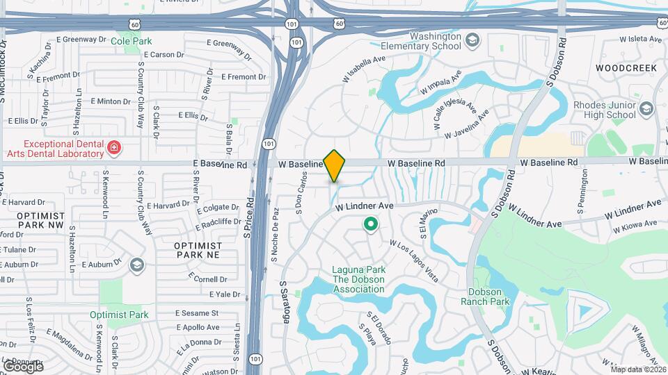 2044 S Playa Map and Location Details