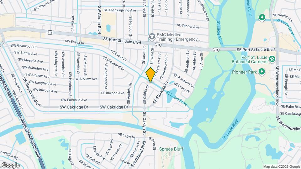 641 SE Delancey Ln Map and Location Details