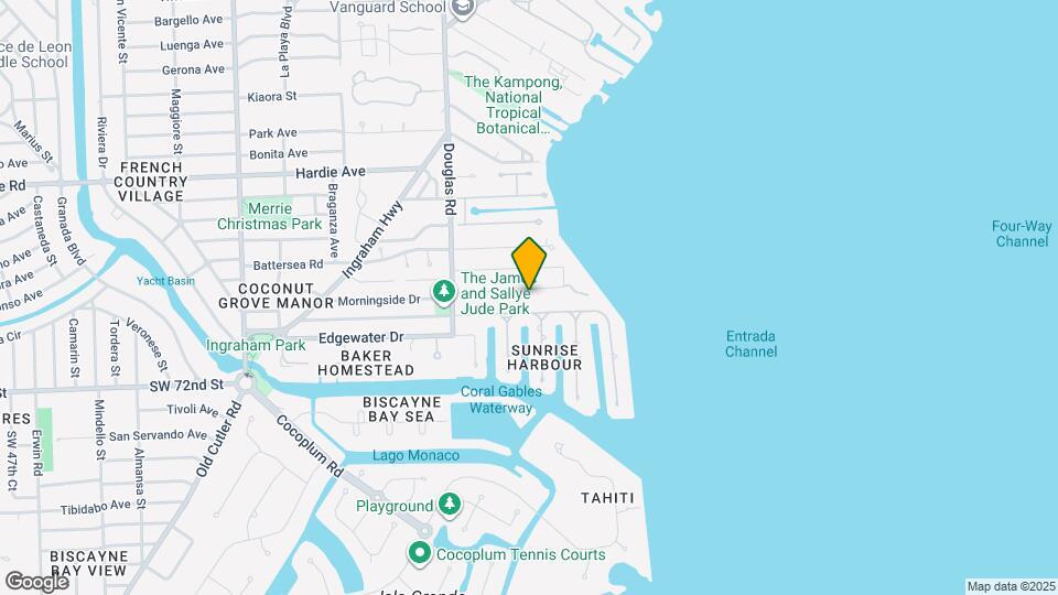 100 S Prospect Dr Map and Location Details