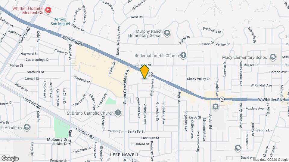 15907 La Forge St Map and Location Details