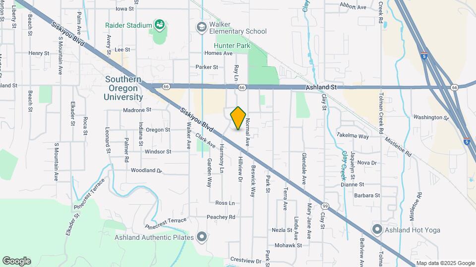 1747 Siskiyou Blvd Map and Location Details