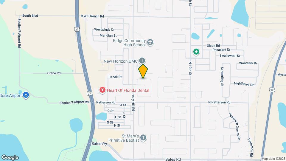 1358 Lassen St Map and Location Details
