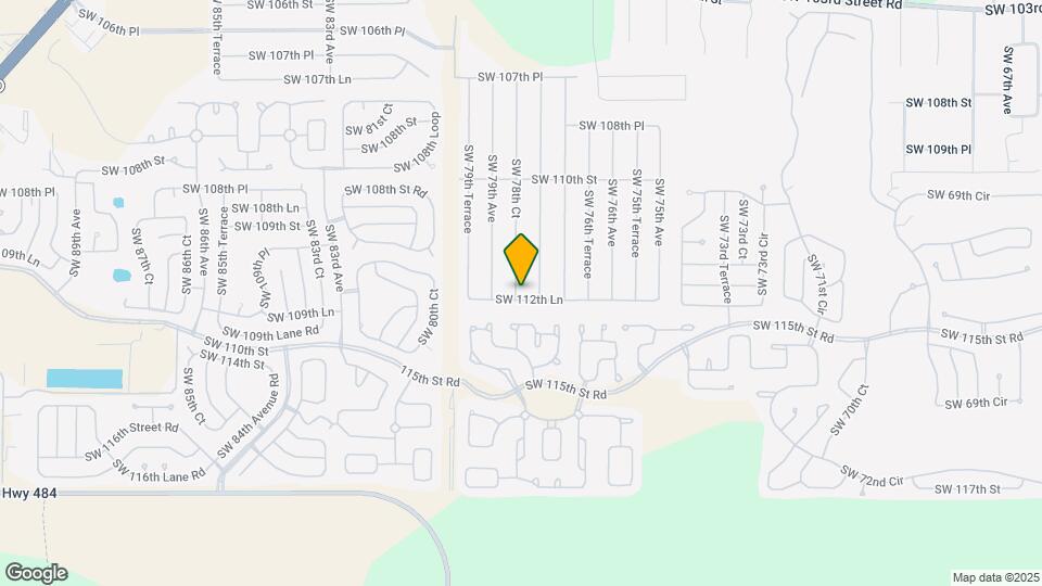 11281 SW 78th Ct Map and Location Details