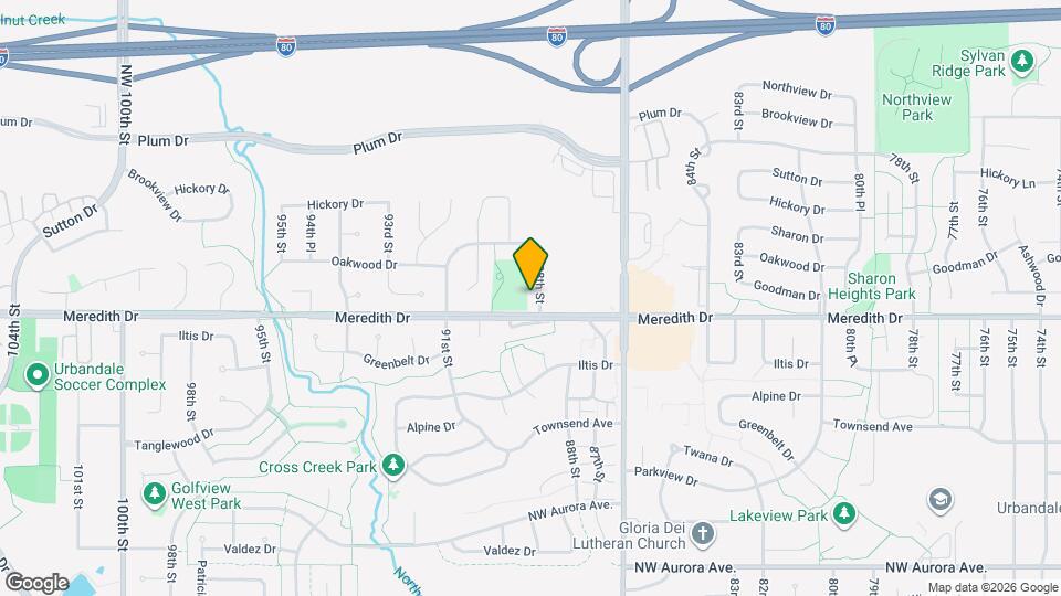 4604 88th St Map and Location Details