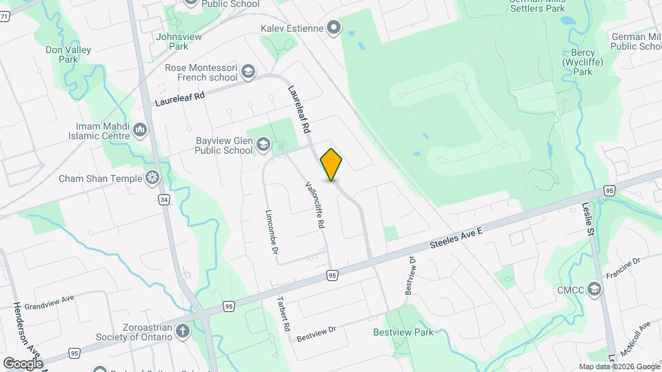 24 Laureleaf Rd Map and Location Details