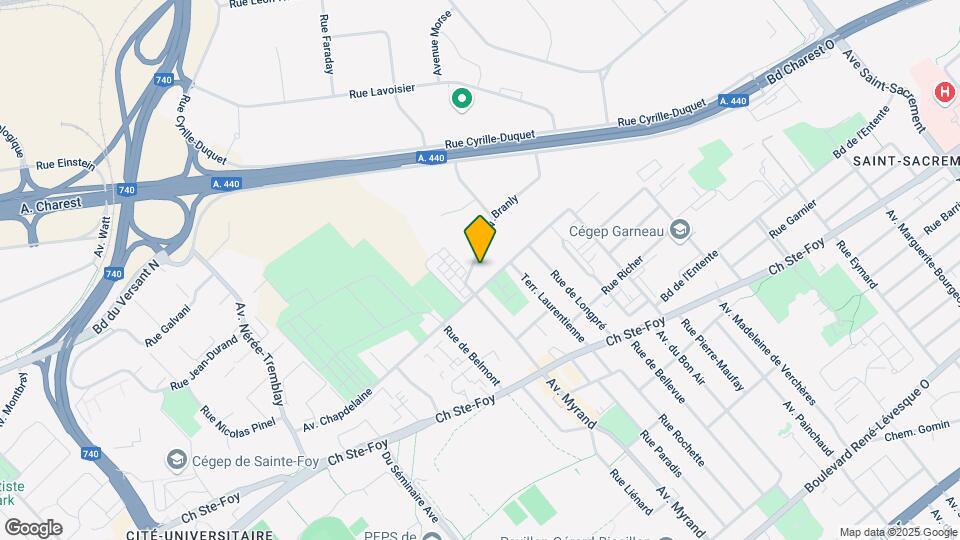 2110 Chapdelaine Av Map and Location Details