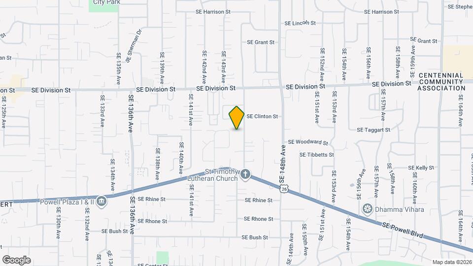 2833 SE 145th Ave Map and Location Details
