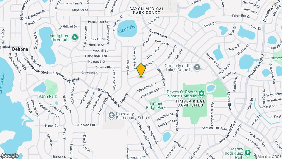 1088 Tivoli Dr Map and Location Details