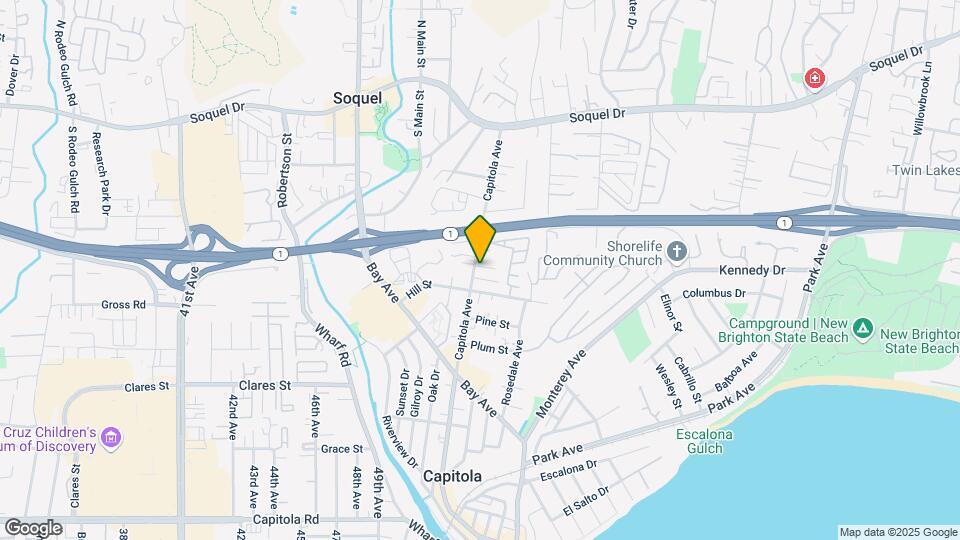 910 Capitola Ave Mapa y Detalles de la Ubicación