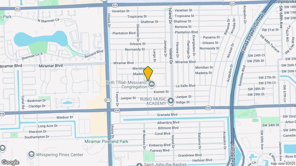 2706 Montego Dr Map and Location Details