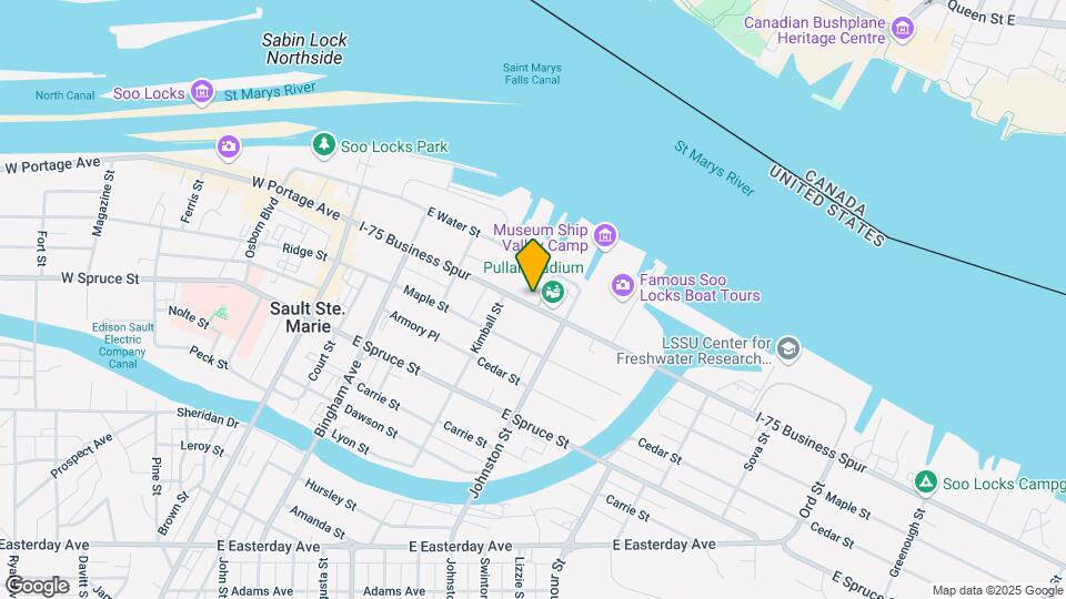423 E Portage Ave Map and Location Details
