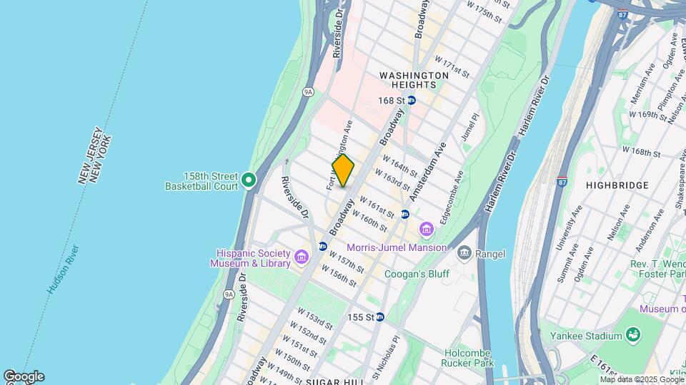 600 W 161st St Map and Location Details