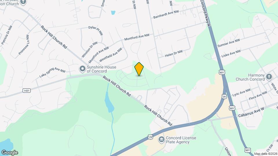 765 Lock Haven Dr NW Map and Location Details