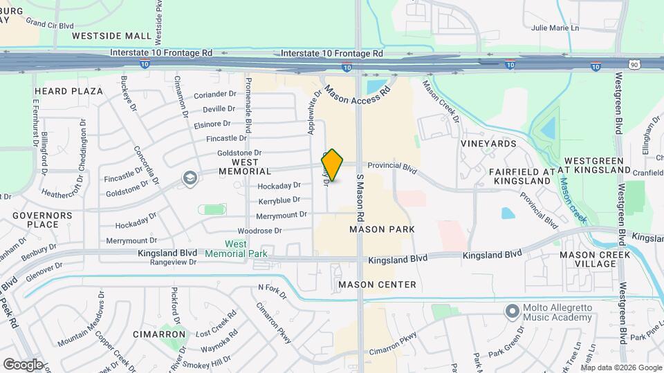 423 Gentilly Dr Map and Location Details