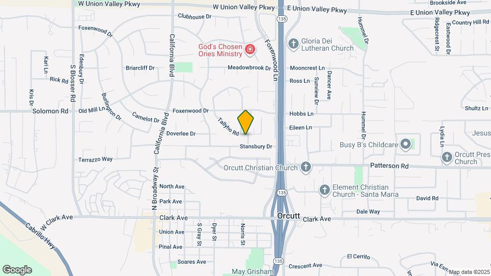 316 Tallyho Rd Map and Location Details