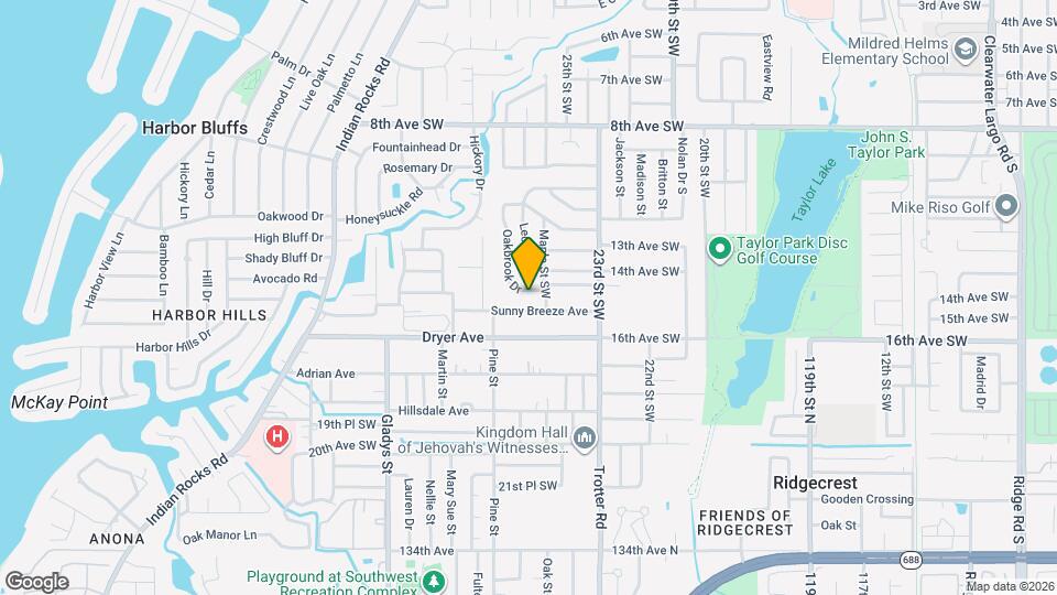 2642 Oakbrook Dr Map and Location Details