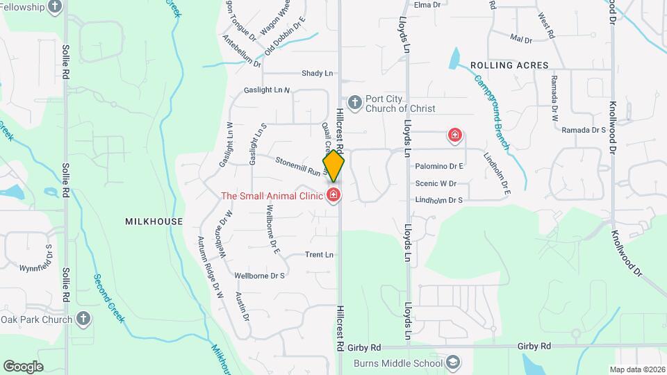 3007 Stonemill Run Map and Location Details