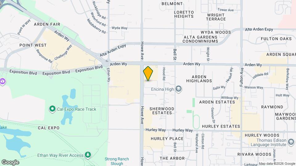 Howe Gardens Map and Location Details