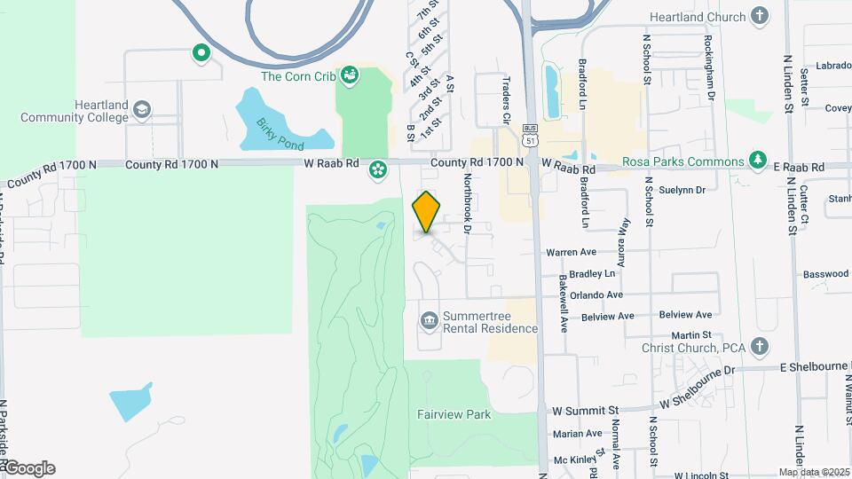 713 Golfcrest Rd S Map and Location Details