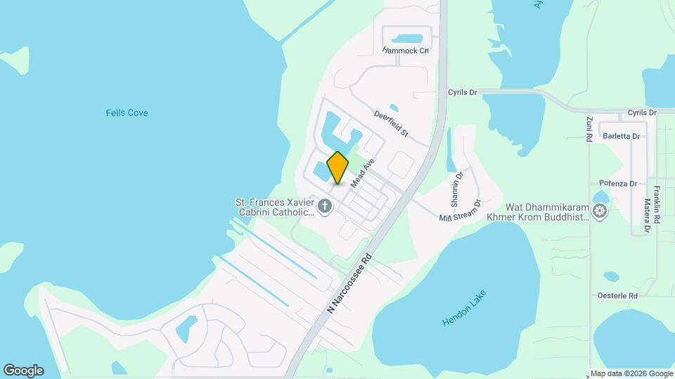 2651 Tahoe Terrace Map and Location Details