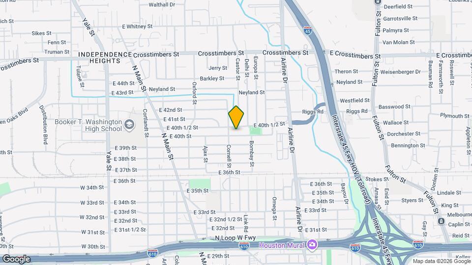 809 E 40th St Map and Location Details