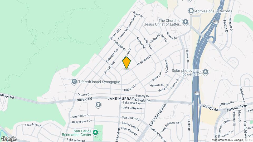 8452 Highwood Dr Map and Location Details